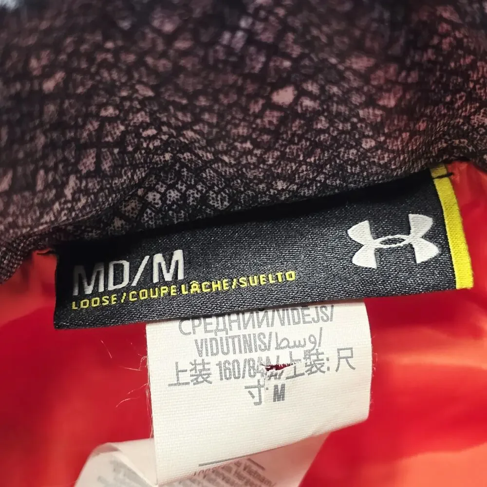 Under Armour Cold Gear Puffer Vest Full Zip Bowling Green Women's Medium NCAA